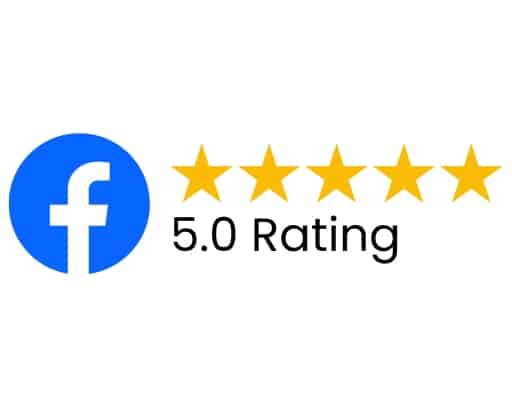 Facebook 5 Star Rating Lubbers and Sons Tree Care